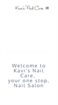 Mobile Screenshot of kavisnailcare.com